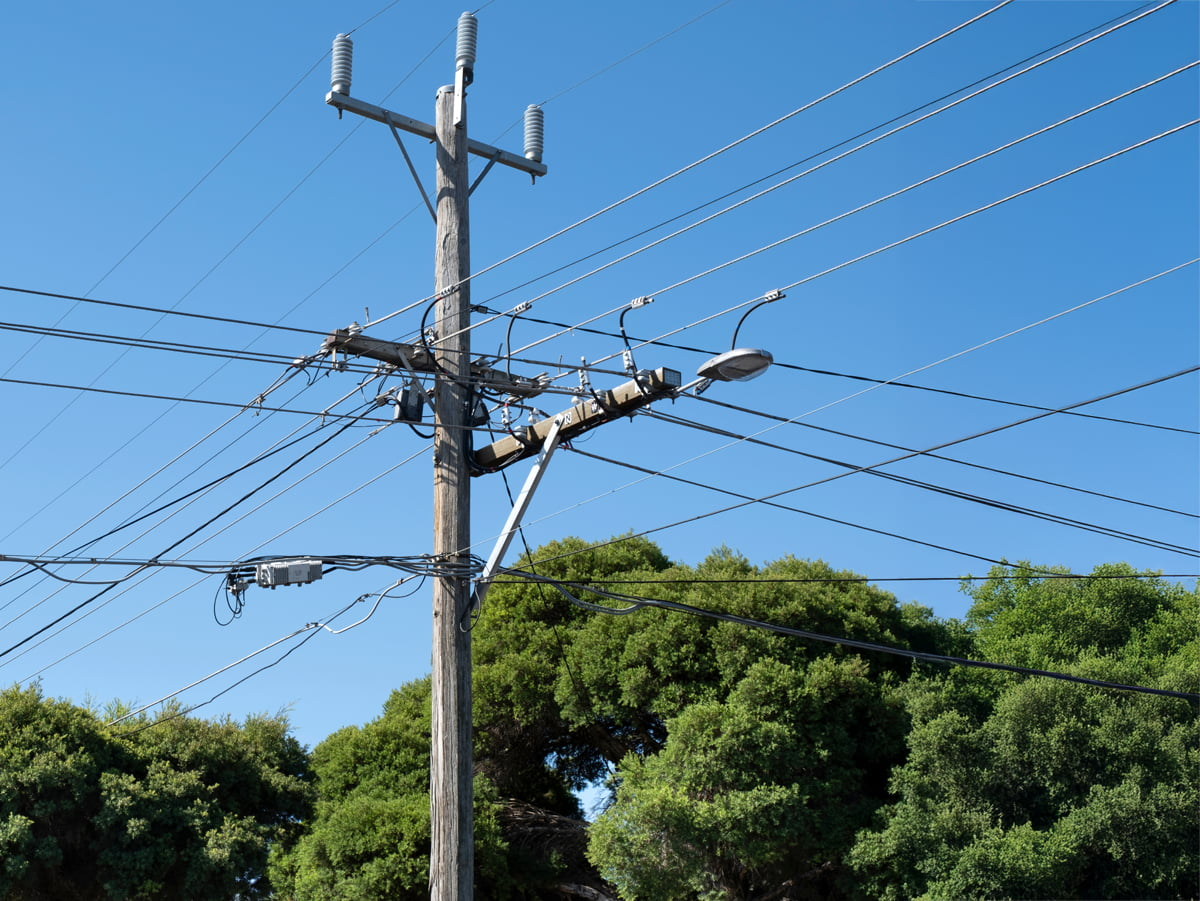 Wooden utility pole crossarms