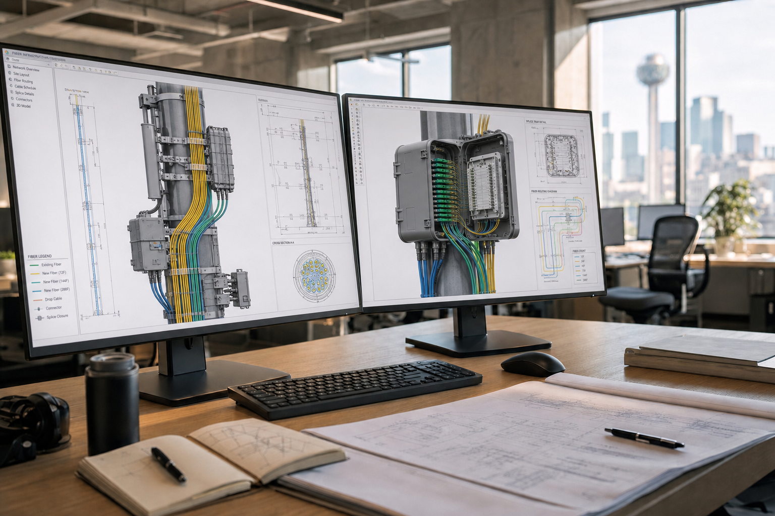 Fiber engineering on desktop design platform